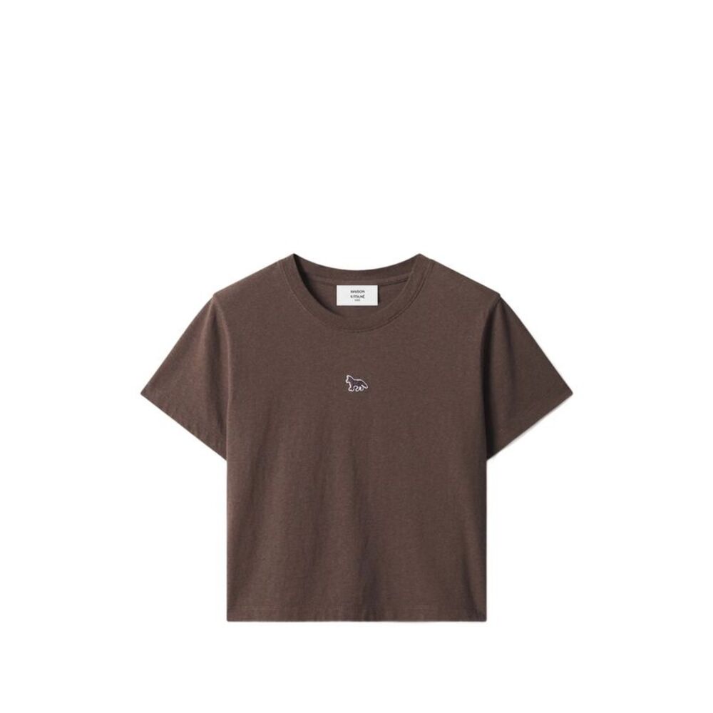 Maison Kitsuné Brown Tops - T-Shirts & Jerseys Women